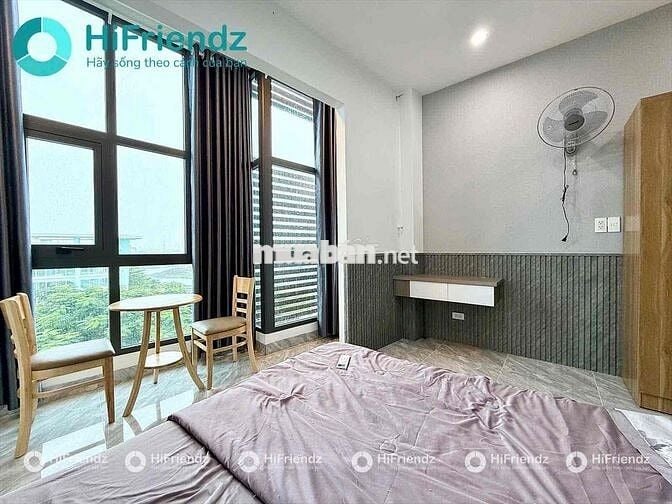 CĂN HỘ STUDIO FULL NỘI THẤT ÁNH SÁNG TRỜI ĐƯỜNG LỚN Ô TÔ THANG MÁY