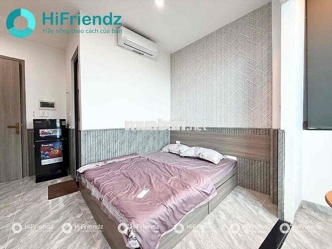 CĂN HỘ STUDIO FULL NỘI THẤT ÁNH SÁNG TRỜI ĐƯỜNG LỚN Ô TÔ THANG MÁY