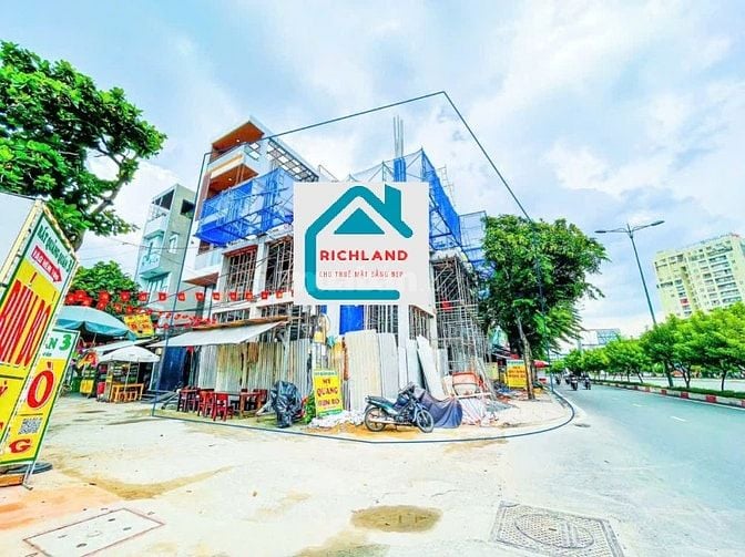 Cho thuê nhà GÓC 2 Mặt Tiền Phạm Văn Đồng, P3 Gowl2 Vấp: 18mx10