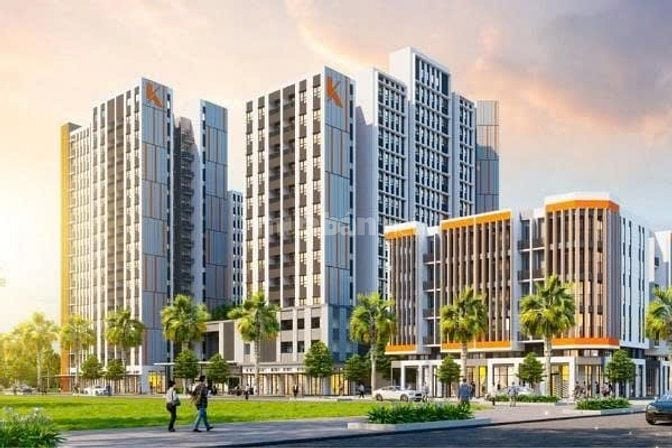 Căn hộ 1 phòng ngủ K Home New city diện tích 46,96ha nằm trên đường D5
