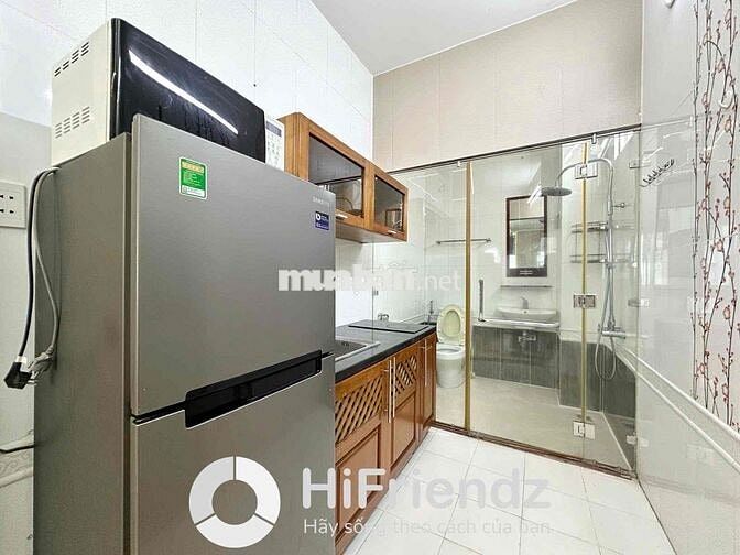 Cho Thuê 1PN Tách Bếp Balcon 35m2 Giặt Riêng Ngay Vòng Xoay Dân Chủ Q3