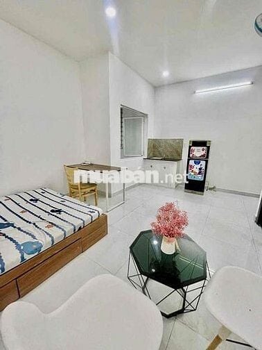 PHÒNG STUDIO FULL NỘI THẤT - THANG MÁY - GẦN PHAN XÍCH LONG