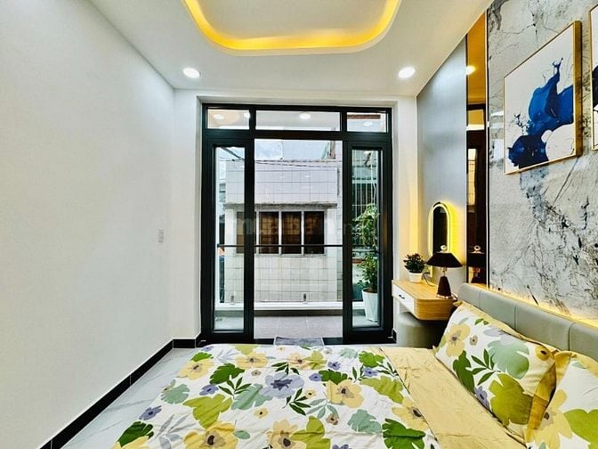 Bán nhà mới full nội thất 3 Tầng -4PN  Bùi Đình Tuý-gần Chợ Bà Chiểu