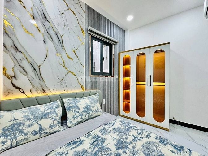 Bán nhà mới full nội thất 3 Tầng -4PN  Bùi Đình Tuý-gần Chợ Bà Chiểu