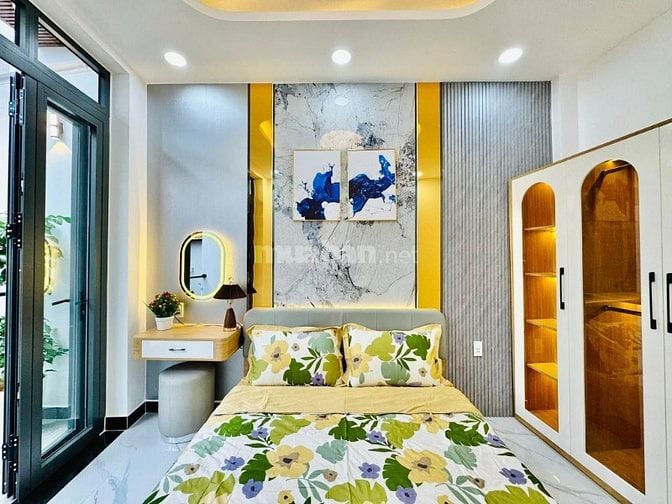Bán nhà mới full nội thất 3 Tầng -4PN  Bùi Đình Tuý-gần Chợ Bà Chiểu