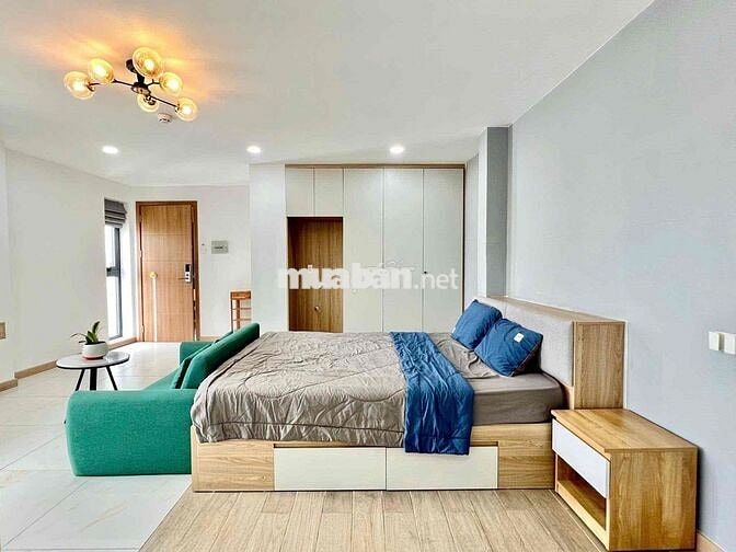 CHO THUÊ CĂN HỘ BAN CÔNG MỚI NGAY HOÀNG SA FULL NỘI THẤT XỊN XÒ GIÁ RẺ