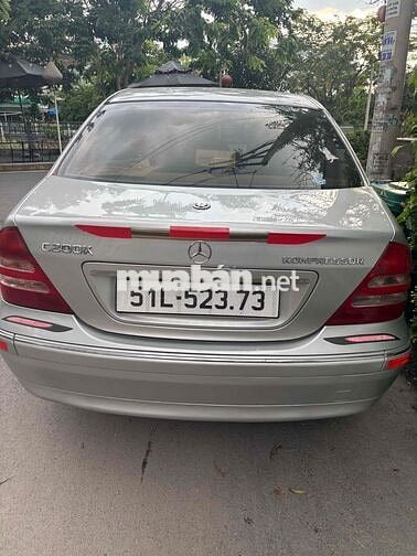 Mercedes Benz C Class 2003 C200K AT - 120000 km