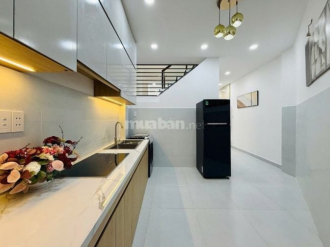 BÁN NHÀ CHÍNH CHỦ 637/QUANG TRUNG ĐÚC 1 LẦU 2PN HẺM ĐẸP FULL NỘI THẤT