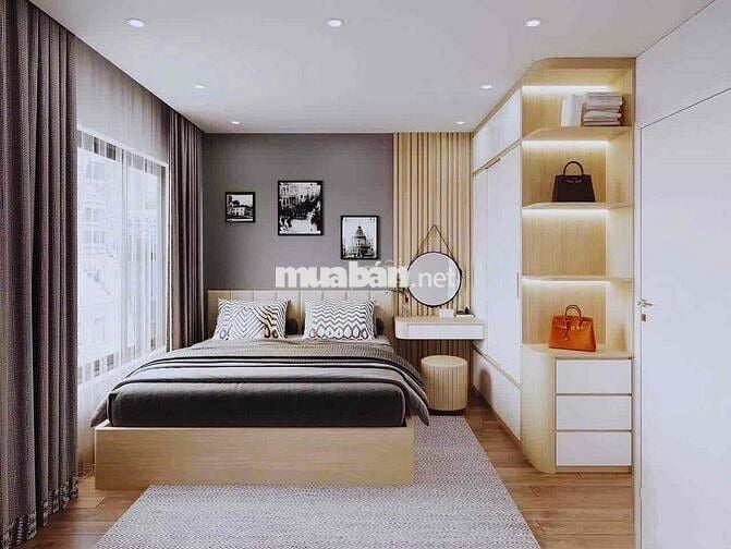 Căn hộ 70m2 2PN, có nội thất Topaz City, p4, q8