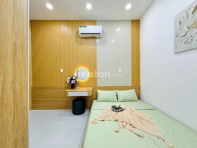 BÁN NHÀ CHÍNH CHỦ 637/QUANG TRUNG ĐÚC 1 LẦU 2PN HẺM ĐẸP FULL NỘI THẤT