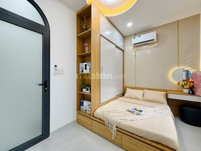 BÁN NHÀ CHÍNH CHỦ 637/QUANG TRUNG ĐÚC 1 LẦU 2PN HẺM ĐẸP FULL NỘI THẤT
