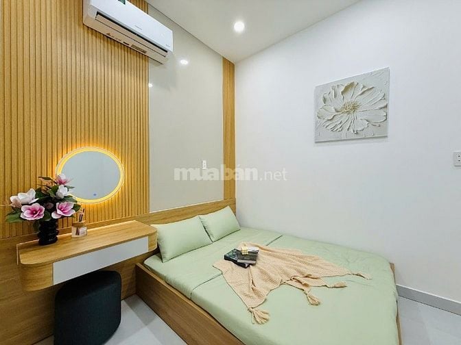BÁN NHÀ CHÍNH CHỦ 637/QUANG TRUNG ĐÚC 1 LẦU 2PN HẺM ĐẸP FULL NỘI THẤT