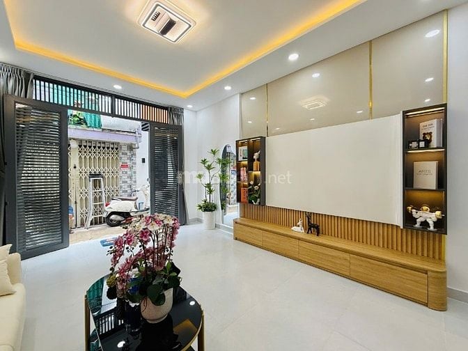 BÁN NHÀ CHÍNH CHỦ 637/QUANG TRUNG ĐÚC 1 LẦU 2PN HẺM ĐẸP FULL NỘI THẤT