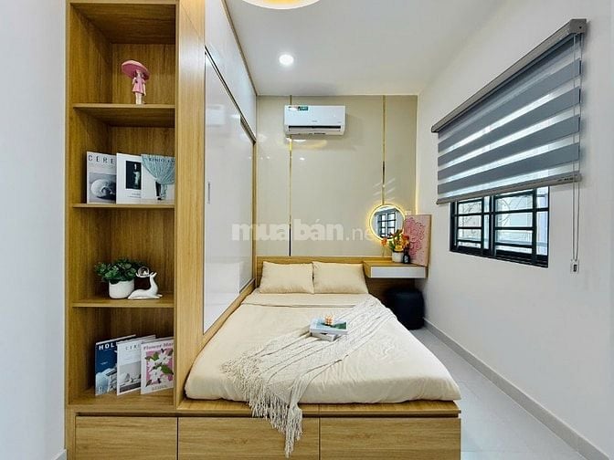 BÁN NHÀ CHÍNH CHỦ 637/QUANG TRUNG ĐÚC 1 LẦU 2PN HẺM ĐẸP FULL NỘI THẤT