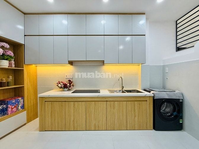 BÁN NHÀ CHÍNH CHỦ 637/QUANG TRUNG ĐÚC 1 LẦU 2PN HẺM ĐẸP FULL NỘI THẤT