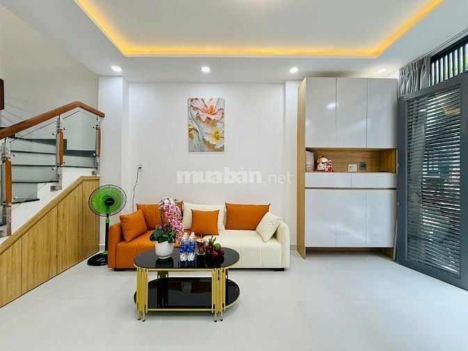 BÁN NHÀ CHÍNH CHỦ 637/QUANG TRUNG ĐÚC 1 LẦU 2PN HẺM ĐẸP FULL NỘI THẤT