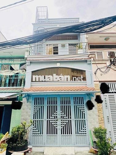 Bán nhà 2 mặt hẻm xe hơi (Liên Tỉnh 5 x Bùi Minh Trực)