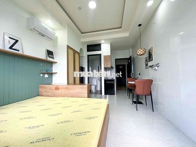 Studio ban công siêu xinh – Full nội thất mới 100% ✨  📍 Gần ĐH Văn Lan