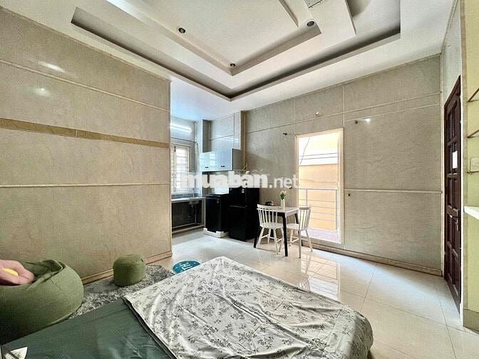 Cho Thuê Studio 30m2 Full NT Balcon Giặt Riêng Ngay Chợ Hoà Hưng Q10