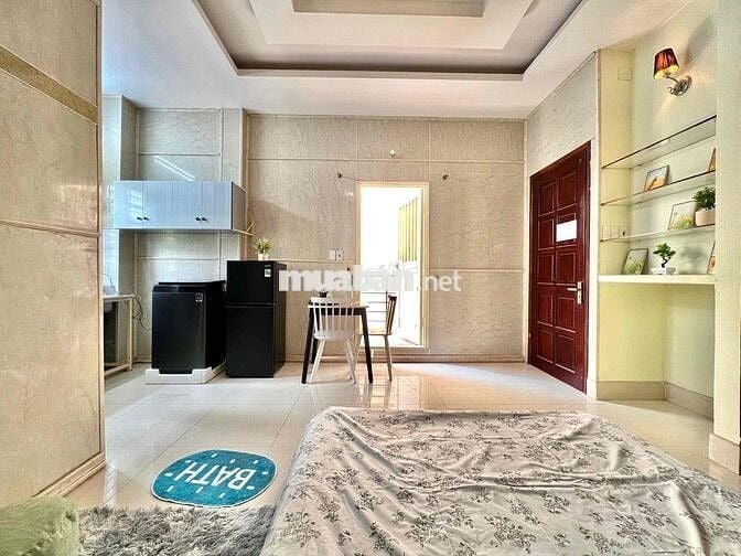 Cho Thuê Studio 30m2 Full NT Balcon Giặt Riêng Ngay Chợ Hoà Hưng Q10