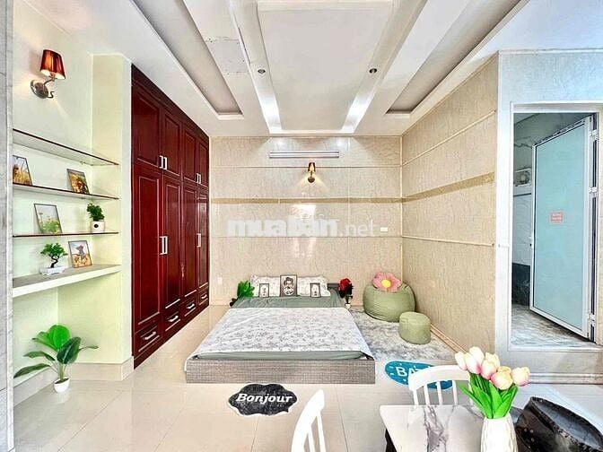 Cho Thuê Studio 30m2 Full NT Balcon Giặt Riêng Ngay Chợ Hoà Hưng Q10