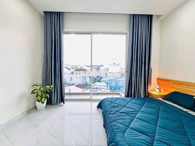 CHO THUÊ 1PN MỚI 100% + BANCON + FULL NT Ở NGUYỄN VĂN NGHI ,GV