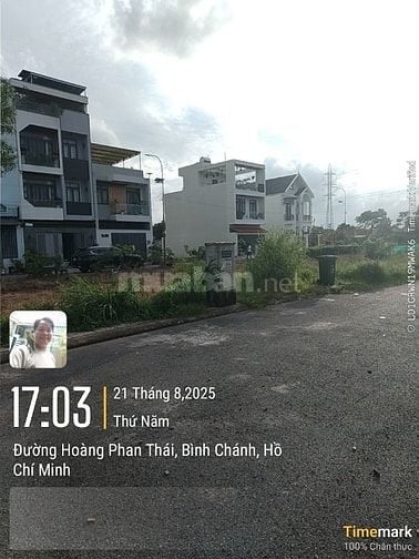 Bán đất đường Hoàng Phan Thái, Cách đường quốc lộ 1A 1km Gần chợ Bình 