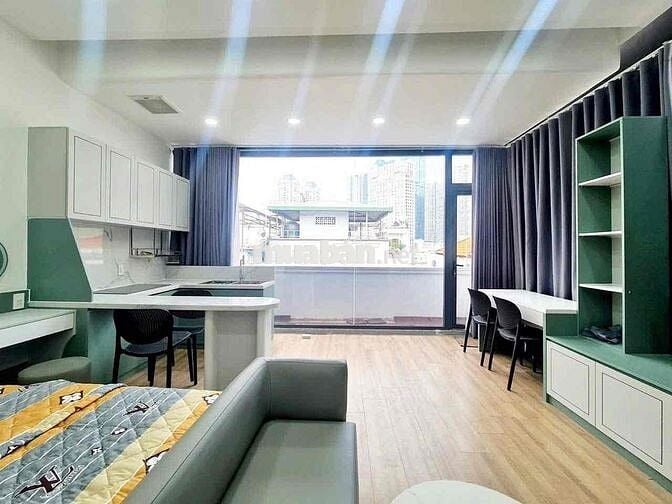 CHO THUÊ CĂN HỘ STUDIO BALCONY - MÁY GIẶC RIÊNG - NGAY ĐH IUH - VLUCS2