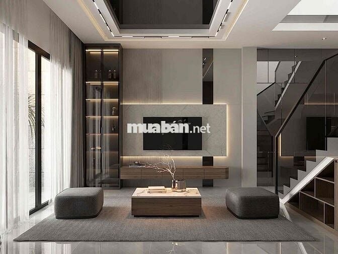 BÁN NHÀ 1TRỆT 1 LẦU ĐƯỜNG NHỰA 12M VỊ TRÍ KINH DOANH TỐT