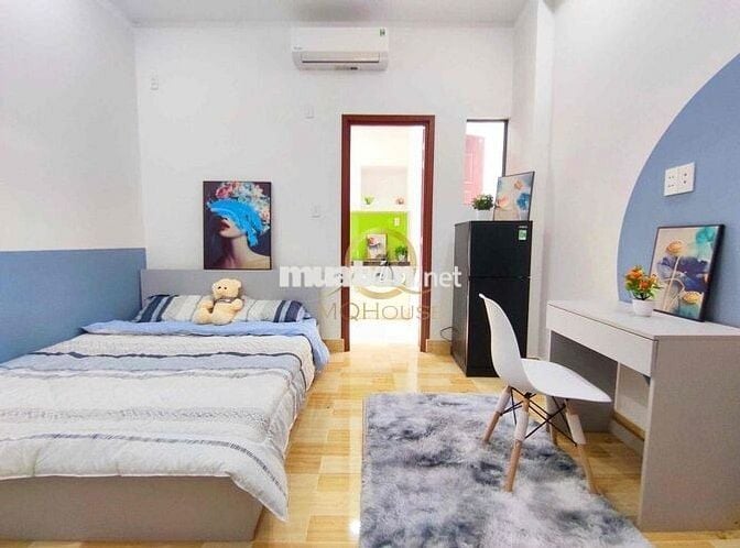 CHDV full nội thất 1pn tách bếp ban công, cửa sổ có bảo vệ 24/7 xịn xò