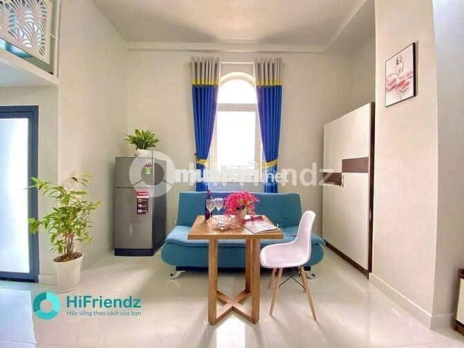Phòng trọ có gác đầy đủ nội thất | Rộng hơn 35m vuông