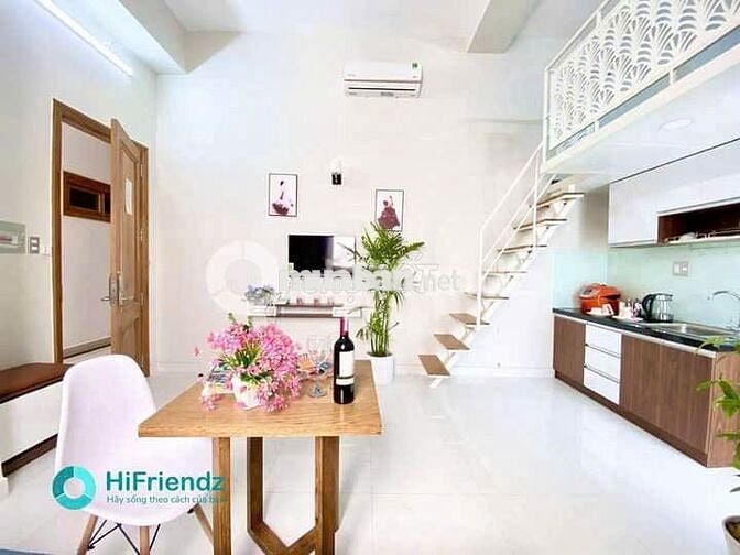 Phòng trọ có gác đầy đủ nội thất | Rộng hơn 35m vuông