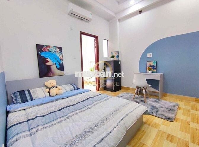 CHDV full nội thất 1pn tách bếp ban công, cửa sổ có bảo vệ 24/7 xịn xò