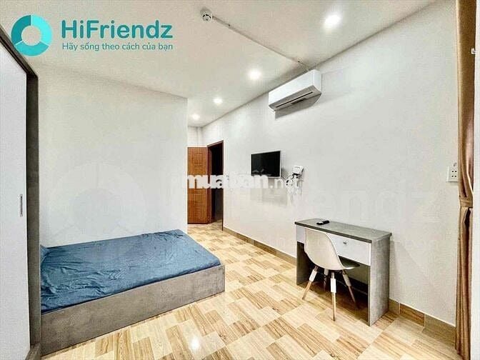 Trống căn hộ mini - Nhất chi mai gần công hoà bancol full nội thất