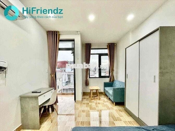 Trống căn hộ mini - Nhất chi mai gần công hoà bancol full nội thất