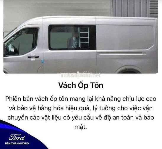 ✅Ford Transit 2025 Van 3 , Van 6 Chỗ - Giao Ngay