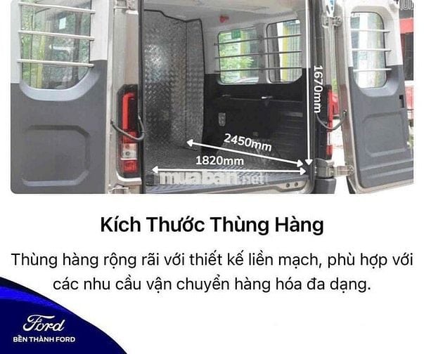 ✅Ford Transit 2025 Van 3 , Van 6 Chỗ - Giao Ngay
