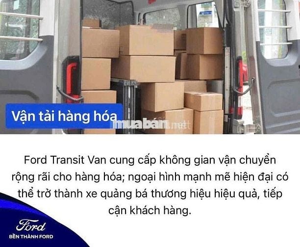 ✅Ford Transit 2025 Van 3 , Van 6 Chỗ - Giao Ngay