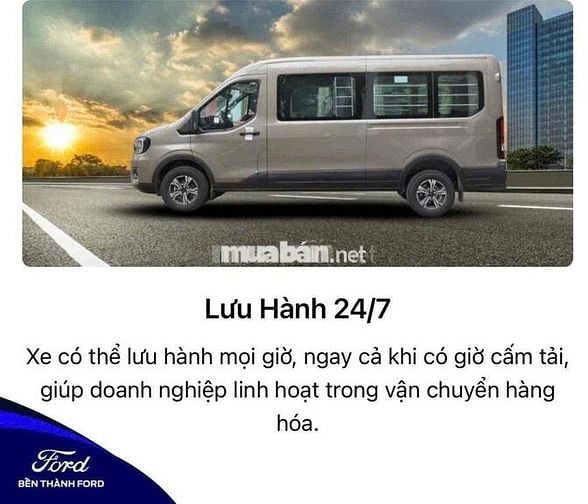 ✅Ford Transit 2025 Van 3 , Van 6 Chỗ - Giao Ngay