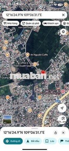Bán Đất Mặt tiền Đồng Giữa Diên Điền Diên Khánh