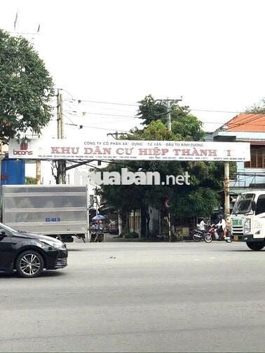 Bán Đất KDC Hiệp Thành 1 – Giá 2,49 tỷ  DT: 5 × 20m (nở hậu 5,5m)