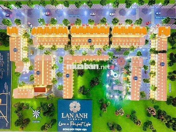 Nhà phố liền kề 70m2, 3 phòng ngủ, đường Hội Nghĩa 28,Thị xã Tân Uyên
