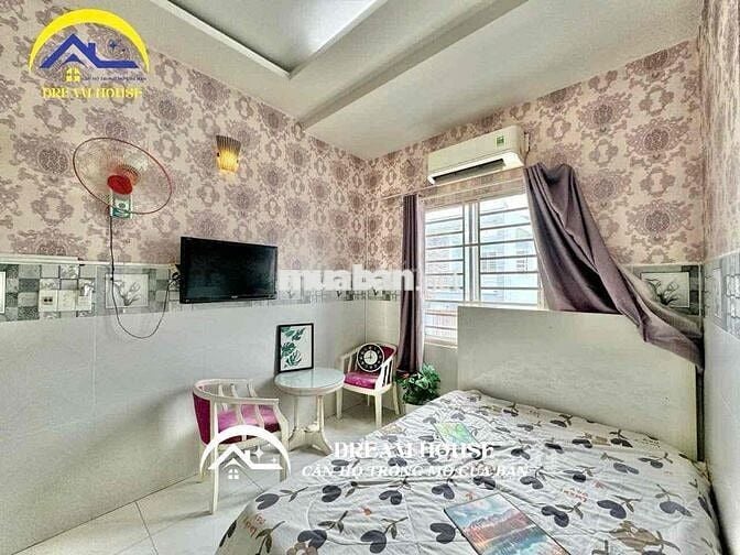 STUDIO MỚI CỬA SỔ THOÁNG THANG MÁY AN NINH FREE GỬI XE