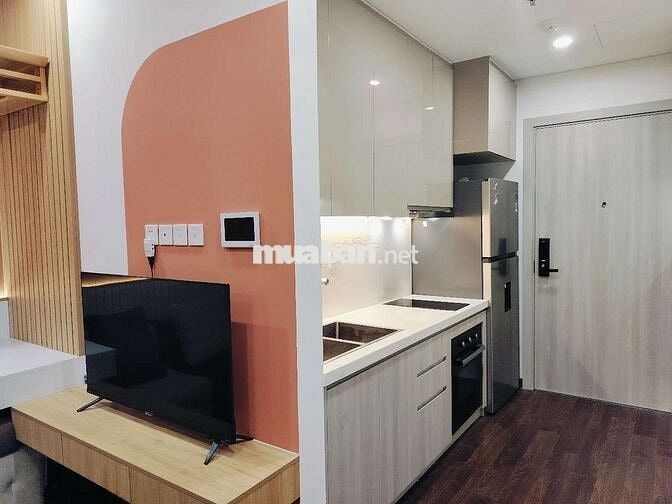 Studio 30m Masteries (toà A nội khu) Vinhomes smartcity. Full nội thất