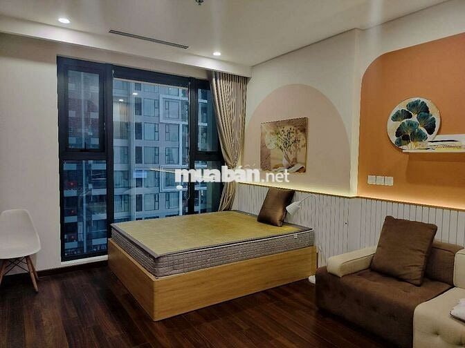 Studio 30m Masteries (toà A nội khu) Vinhomes smartcity. Full nội thất