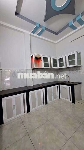 Nhà Mặt Tiền Kinh Doanh Mới Quận 8 3 Tầng Sân Đậu Ô TÔ