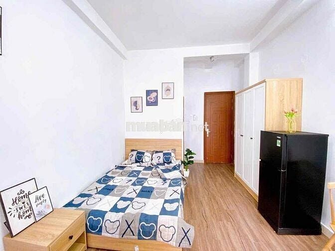 CHO THUÊ PHÒNG STUDIO BANCOL, FULL NỘI THẤT, NGAY KHU SÂN BAY