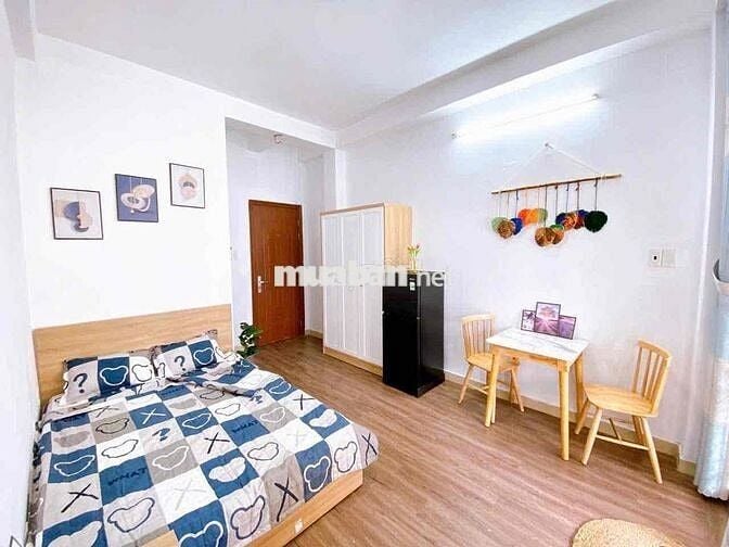 CHO THUÊ PHÒNG STUDIO BANCOL, FULL NỘI THẤT, NGAY KHU SÂN BAY
