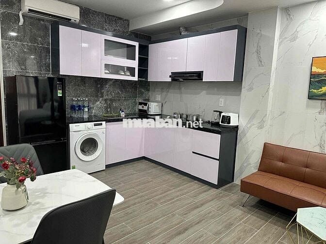 Căn Hộ 1PN Cao Cấp, Cửa Sổ Lớn, Máy Giặt Riêng Gần Cầu Thị Nghè - Q1