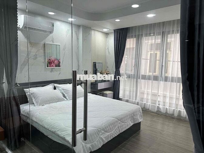 Căn Hộ 1PN Cao Cấp, Cửa Sổ Lớn, Máy Giặt Riêng Gần Cầu Thị Nghè - Q1